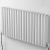 Ultraheat Sofi Double Designer Horizontal Radiator 600mm H x 1065mm W White | Thumbnail Image