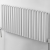 Ultraheat Sofi Double Designer Horizontal Radiator 600mm H x 1183mm W White