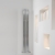 Ultraheat Sofi Single Designer Vertical Radiator 1500mm H x 232mm W Chrome