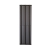 Ultraheat Sofi Single Designer Vertical Radiator 1800mm H x 534mm W - Black
