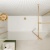 Valo Altitude Brushed Brass 2000mm Walk-In Shower Enclosure with Return Panel | Thumbnail Image