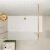 Valo Altitude Brushed Brass 2000mm Wet Room Shower Screen | Thumbnail Image