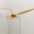 Valo Altitude Brushed Brass 2000mm Walk-In Shower Enclosure | Thumbnail Image