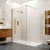 Valo Altitude Brushed Bronze 2000mm Wet Room Shower Screen | Thumbnail Image