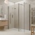Valo Altitude Brushed Nickel 2000mm Walk-In Shower Enclosure with Return Panel | Thumbnail Image
