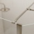 Valo Altitude Brushed Nickel 2000mm Walk-In Shower Enclosure with Return Panel | Thumbnail Image