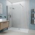 Valo Altitude Gunmetal 2000mm Wet Room Shower Screen | Thumbnail Image