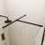 Valo Altitude Matt Black 2000mm Walk-In Shower Enclosure | Thumbnail Image