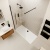 Valo Altitude Matt Black 2000mm Wet Room Shower Screen | Thumbnail Image