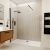 Valo Altitude Matt Black 2000mm Wet Room Shower Screen | Thumbnail Image