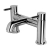 Vema Maira Bath Filler Tap Pillar Mounted - Chrome | Thumbnail Image