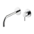 Vema Maira Basin Mixer Tap Wall Mounted - Chrome