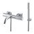 Vema Maira Bath Shower Mixer Tap with Shower Kit Wall Mounted - Chrome