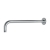 Vema Tiber Wall Mounted Shower Arm 400mm Length - Chrome