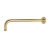 Vema Tiber Wall Mounted Shower Arm 400mm Length - Brushed Brass | Thumbnail Image