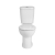 Verona Access Close Coupled Toilet Push Button Cistern - Standard Seat