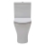 Verona Boulevard Close Coupled Toilet Push Button Cistern - Soft Close Seat
