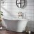 Verona Bow Traditional Freestanding Bath with Integrated Waste