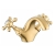 Verona Castello Brushed Brass Small Spout Basin Mixer Tap (inc Pop-Up Waste) | Thumbnail Image