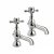 Verona Edwardian Bath Taps Pair - Chrome