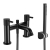 Verona Fontessa Matt Black Bath Shower Mixer Tap (inc Kit) | Thumbnail Image