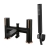 Verona Galleria Matt Black Bath Shower Mixer Tap (inc Kit) | Thumbnail Image