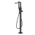 Verona Galleria Matt Black Freestanding Bath Shower Mixer Tap (inc Kit) | Thumbnail Image