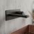 Verona Galleria Matt Black Wall Mounted Basin Mixer Tap | Thumbnail Image
