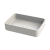 Verona Galvano Rectangle Solid Surface Sit-On Counter Top Basin 565mm Wide - 0 Tap Hole