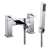 Verona Ixos Bath Shower Mixer Tap with Shower Handset - Chrome | Thumbnail Image