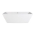 Verona Kubix Freestanding Double Ended Bath 1700mm x 800mm - White