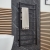 Verona Leonardo Textured Black Designer Towel Rail | Thumbnail Image