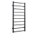 Verona Leonardo Textured Black Designer Towel Rail | Thumbnail Image