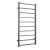 Verona Leonardo Textured Graphite Designer Towel Rail | Thumbnail Image