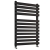 Verona Lorenzo Textured Black Designer Towel Rail 800mm H x 500mm W | Thumbnail Image