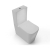 Verona Lovito Rimless Comfort Height Fully Back to Wall Close Coupled Toilet (inc Soft Close Seat) | Thumbnail Image
