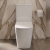 Verona Lovito Rimless Fully Back to Wall Close Coupled Toilet (inc Soft Close Seat) | Thumbnail Image