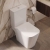 Verona Lovito Rimless Open Back Close Coupled Toilet (inc Soft Close Seat) | Thumbnail Image