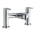 Verona Luna Bath Filler Tap Pillar Mounted - Chrome