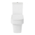 Verona Medici Close Coupled Toilet with Push Button Cistern - Soft Close Seat