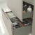 Verona Melanza 600mm Wall Hung 2-Drawer Vanity Unit with Basin | Thumbnail Image