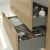 Verona Melanza Oak 600mm Wall Hung 2-Drawer Vanity Unit with Basin | Thumbnail Image