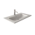 Verona Melanza Matt Cotton 600mm Wall Hung 2-Drawer Vanity Unit with Basin | Thumbnail Image
