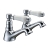 Verona Moretti Chrome Basin Taps Pair | Thumbnail Image