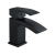 Verona Onyx Basin Mixer Tap - Matt Black