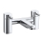 Verona Piazza Bath Filler Tap Pillar Mounted Chrome