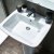 Verona Piccolo Basin with Full Pedestal 570mm Wide - 1 Tap Hole
