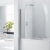 Verona Piccolo Chrome 5mm Mini Round Top Bath Screen 1400mm H x 300mm W | Thumbnail Image