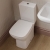 Verona Piccolo Close Coupled Toilet with Push Button Cistern - Soft Close Seat | Thumbnail Image