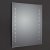 Verona Reflection Beveled Bathroom Mirror 800mm H x 600mm W LED Illuminated